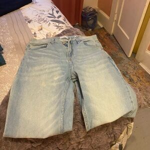 True Craft Women's Light Blue Ankle Jeans